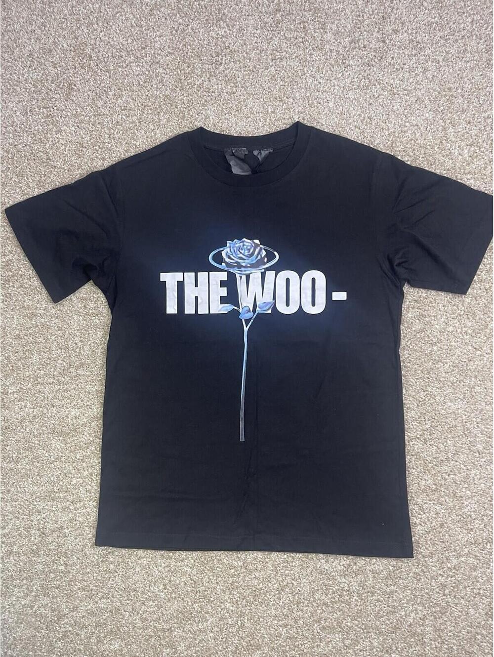 Vlone Pop smoke the woo Black Size S Made In‎ USA